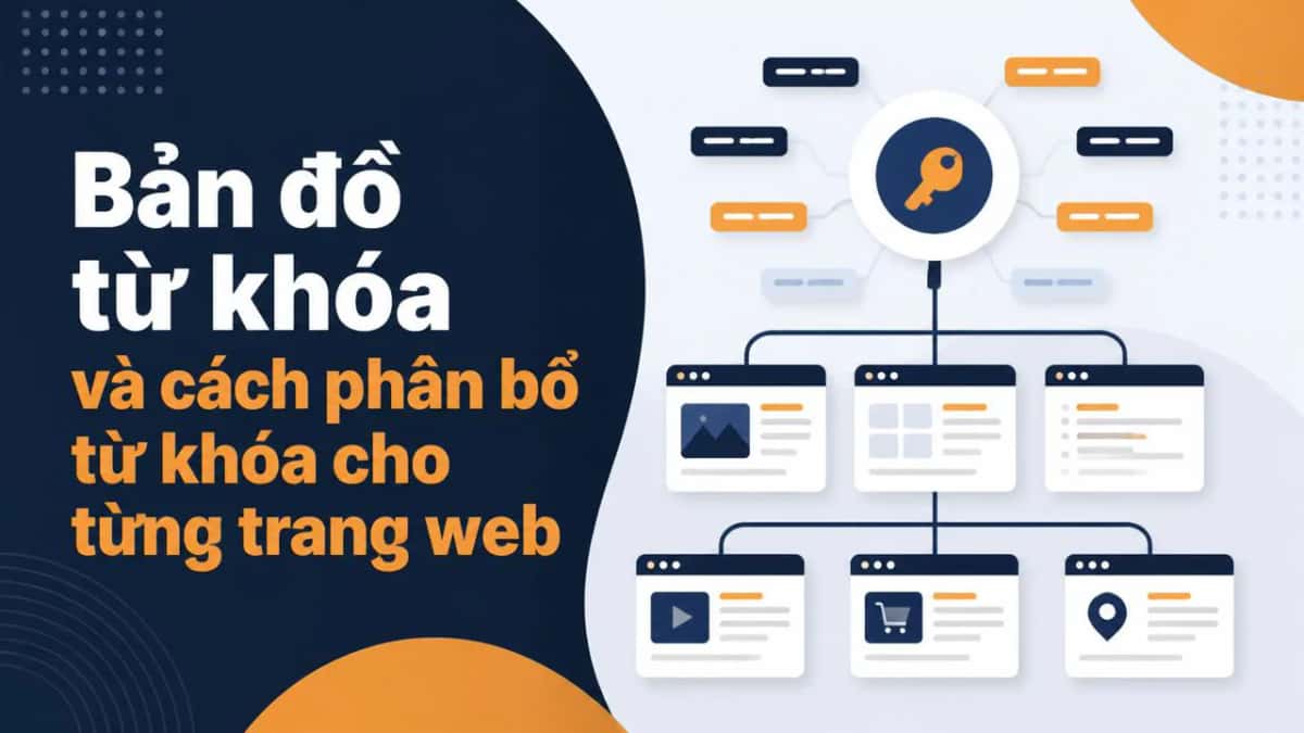 Bản đồ từ khóa và cách phân bổ từ khóa cho từng trang web