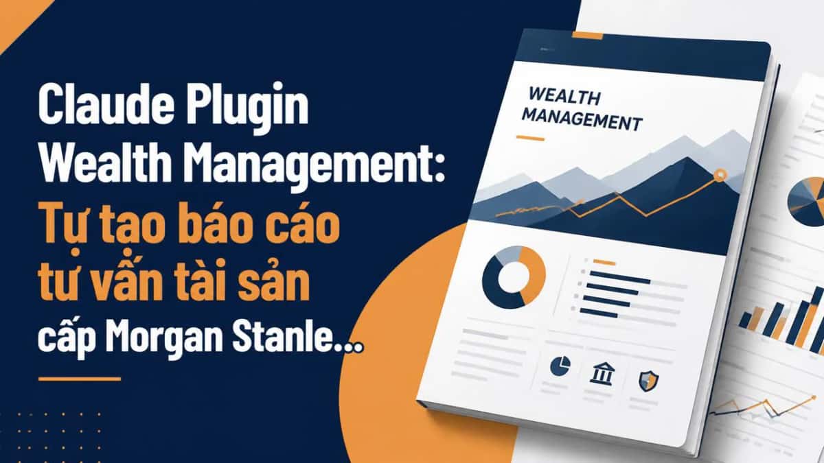 Claude Plugin Wealth Management: Tự tạo báo cáo tư vấn tài sản cấp Morgan Stanley