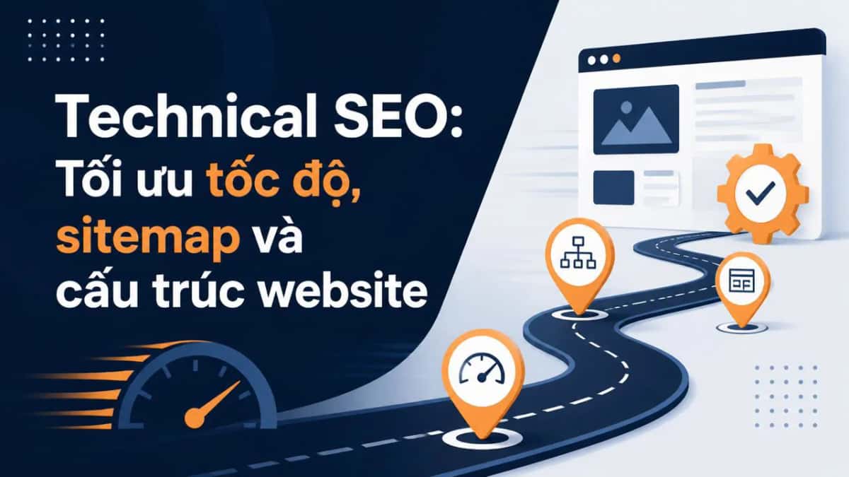 Technical SEO: Tối ưu tốc độ, sitemap và cấu trúc website