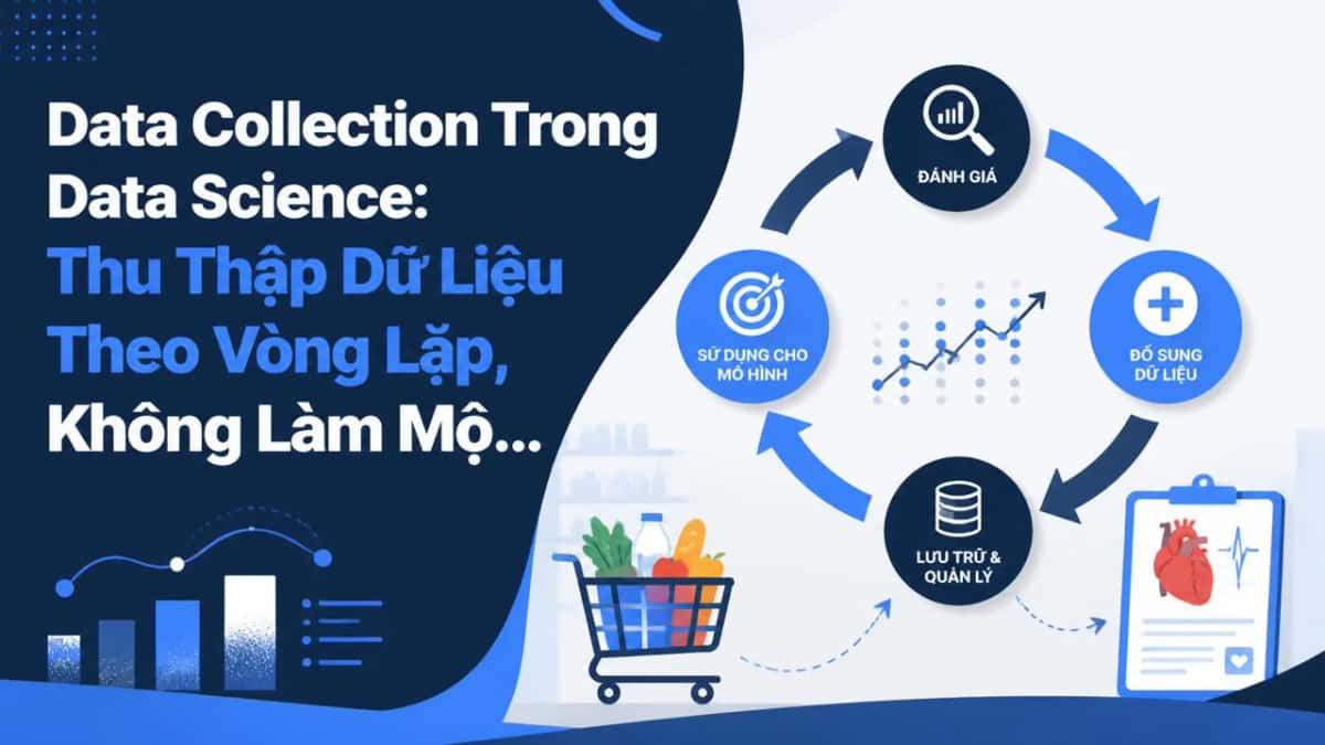 Data Collection Trong Data Science: Thu Thập Dữ Liệu Theo Vòng Lặp, Không Làm Một Lần