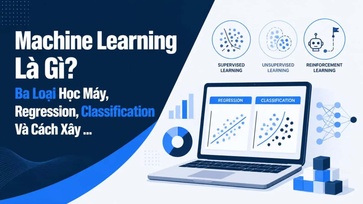 Machine Learning Là Gì? Ba Loại Học Máy, Regression, Classification Và Cách Xây Dựng Một Mô Hình Dự Đoán