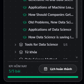 PN Note — KPI ngày và lịch hoàn thành